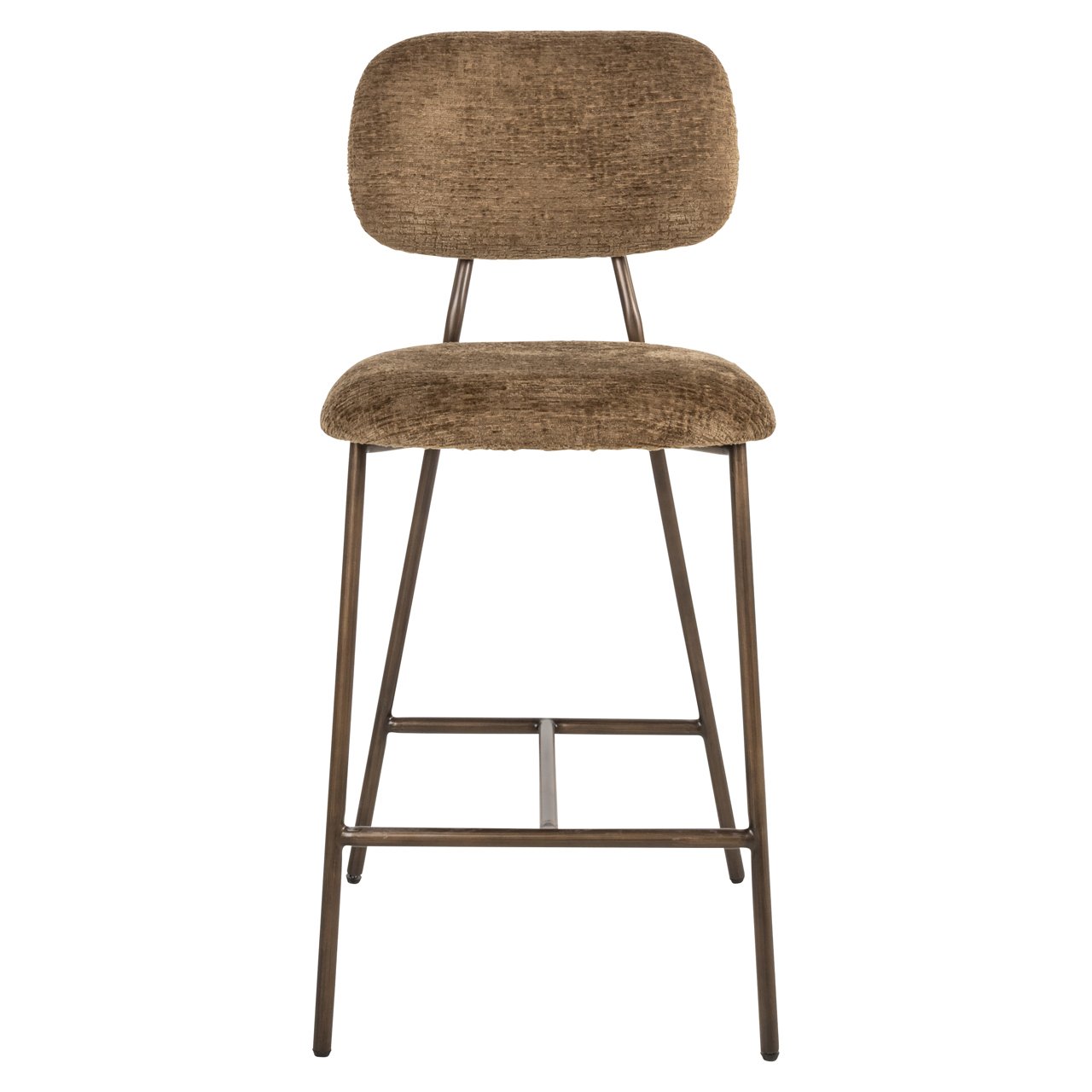 Counter stool Xenia brandy fusion fire retardant (Set of 2)