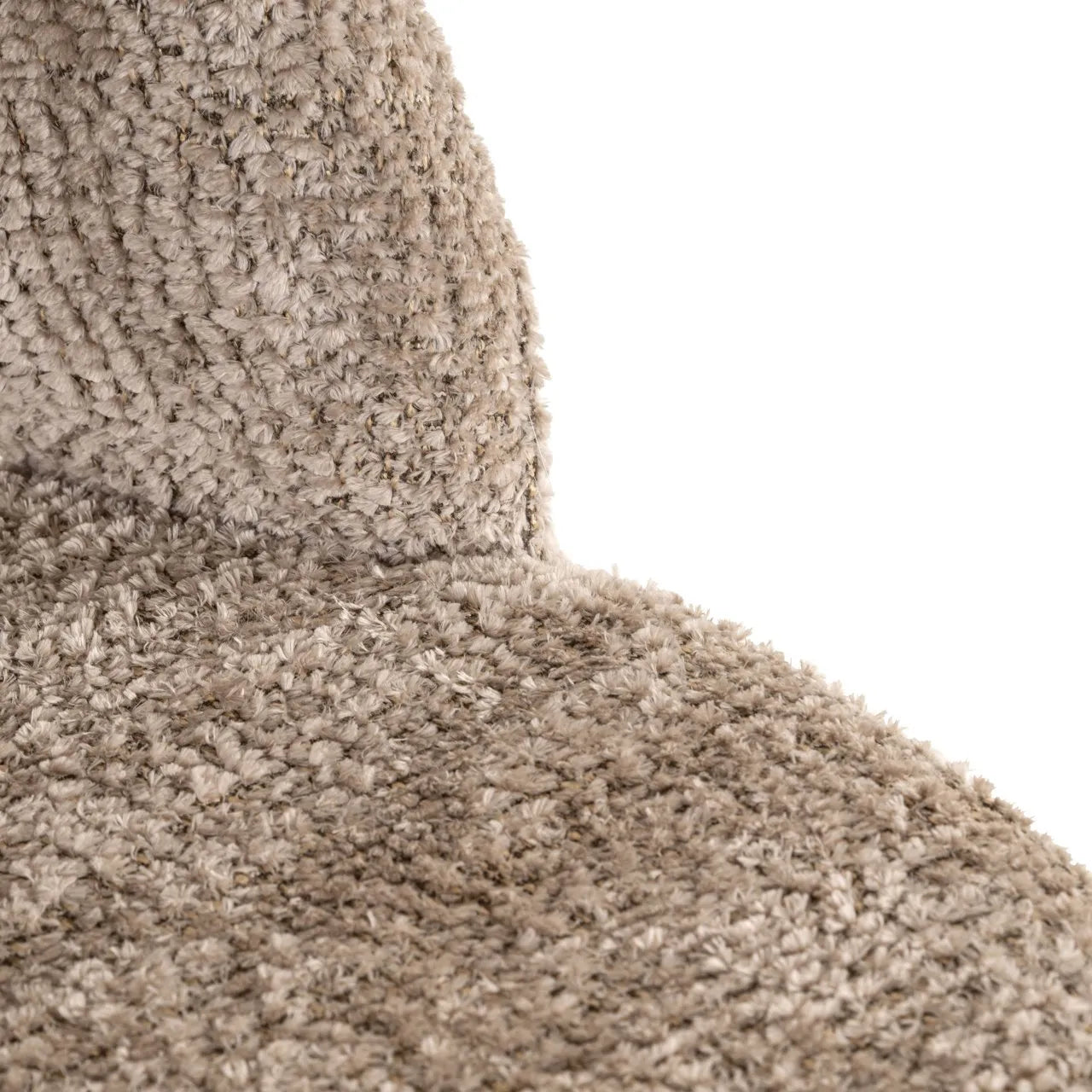 Richmond Interiors Delphine Taupe Boucle Counter Stool