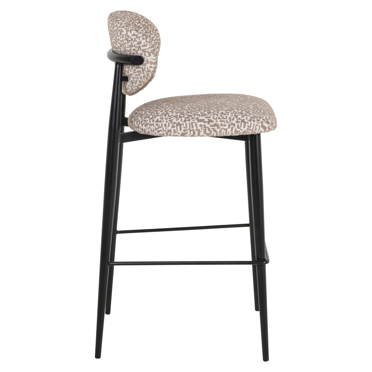 Bar stool Dantes natural geo fire retardant