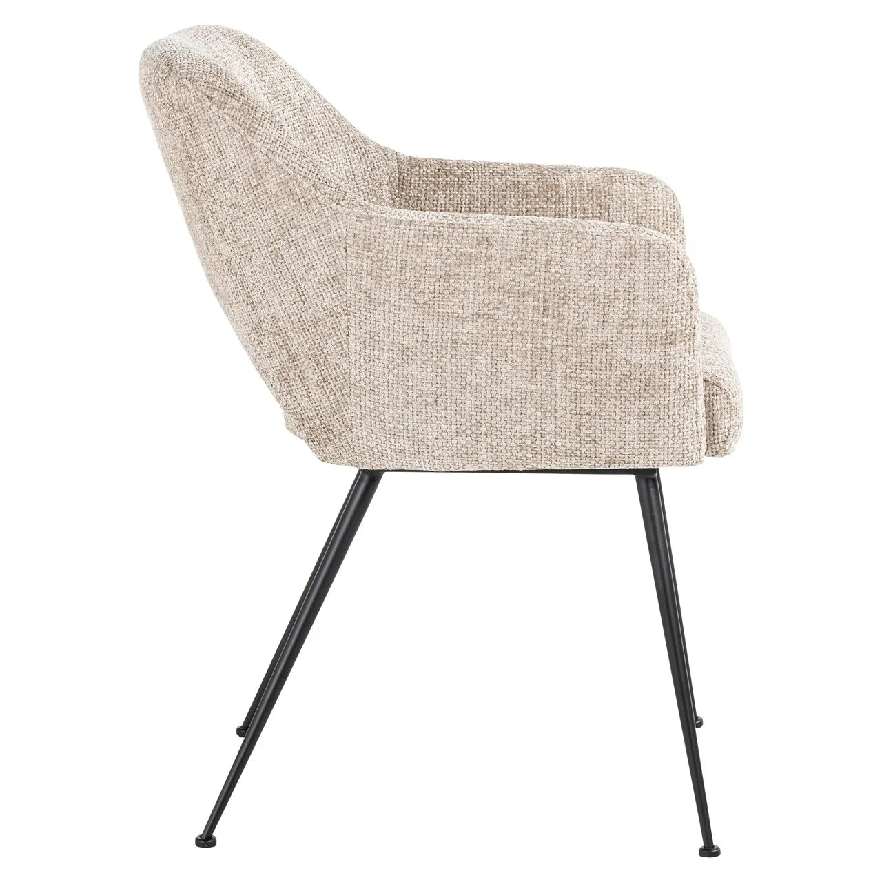 Richmond Interiors Jenthe Desert Taupe Bucket Chair