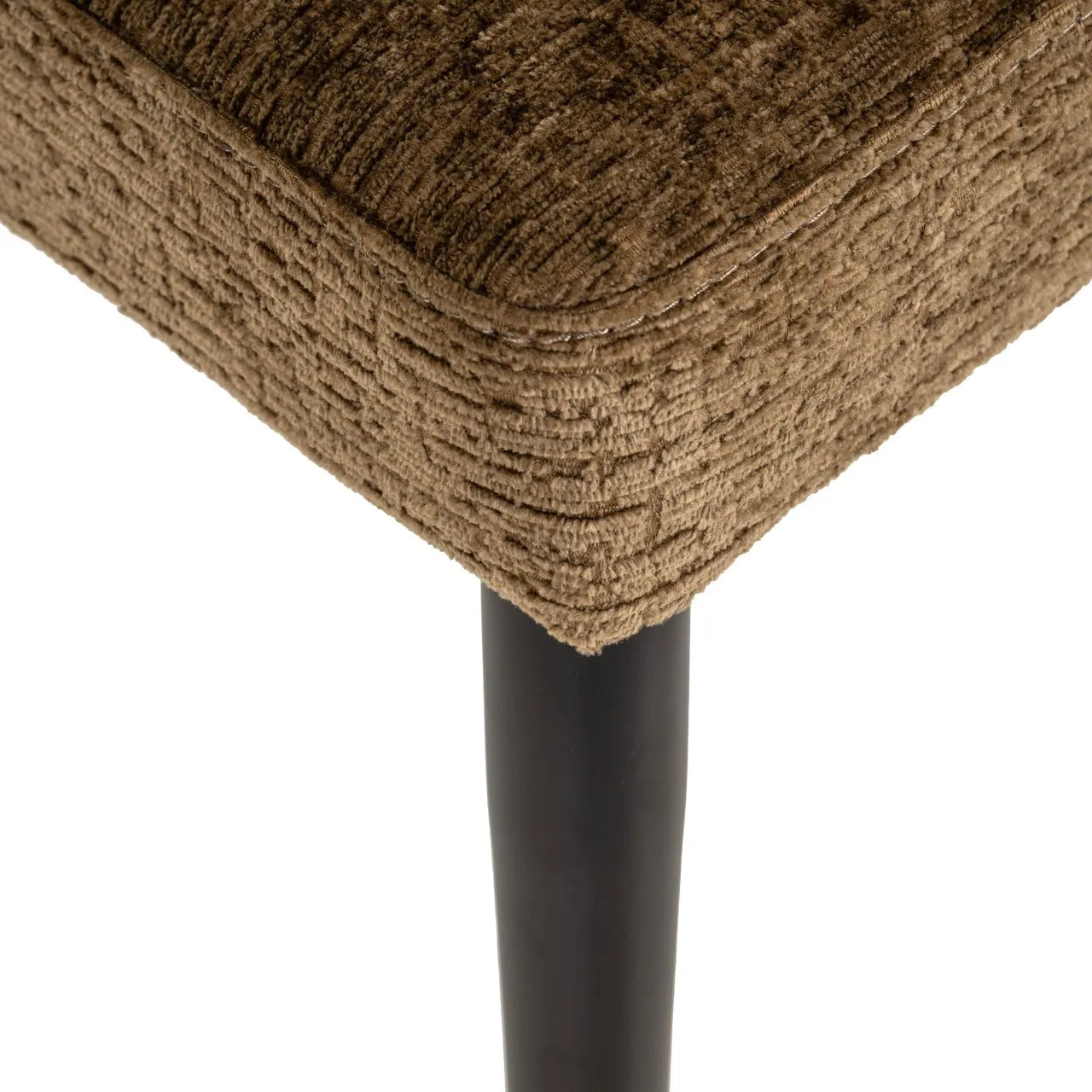 Richmond Interiors Taylor Brandy Brown Chenille Dining Chair