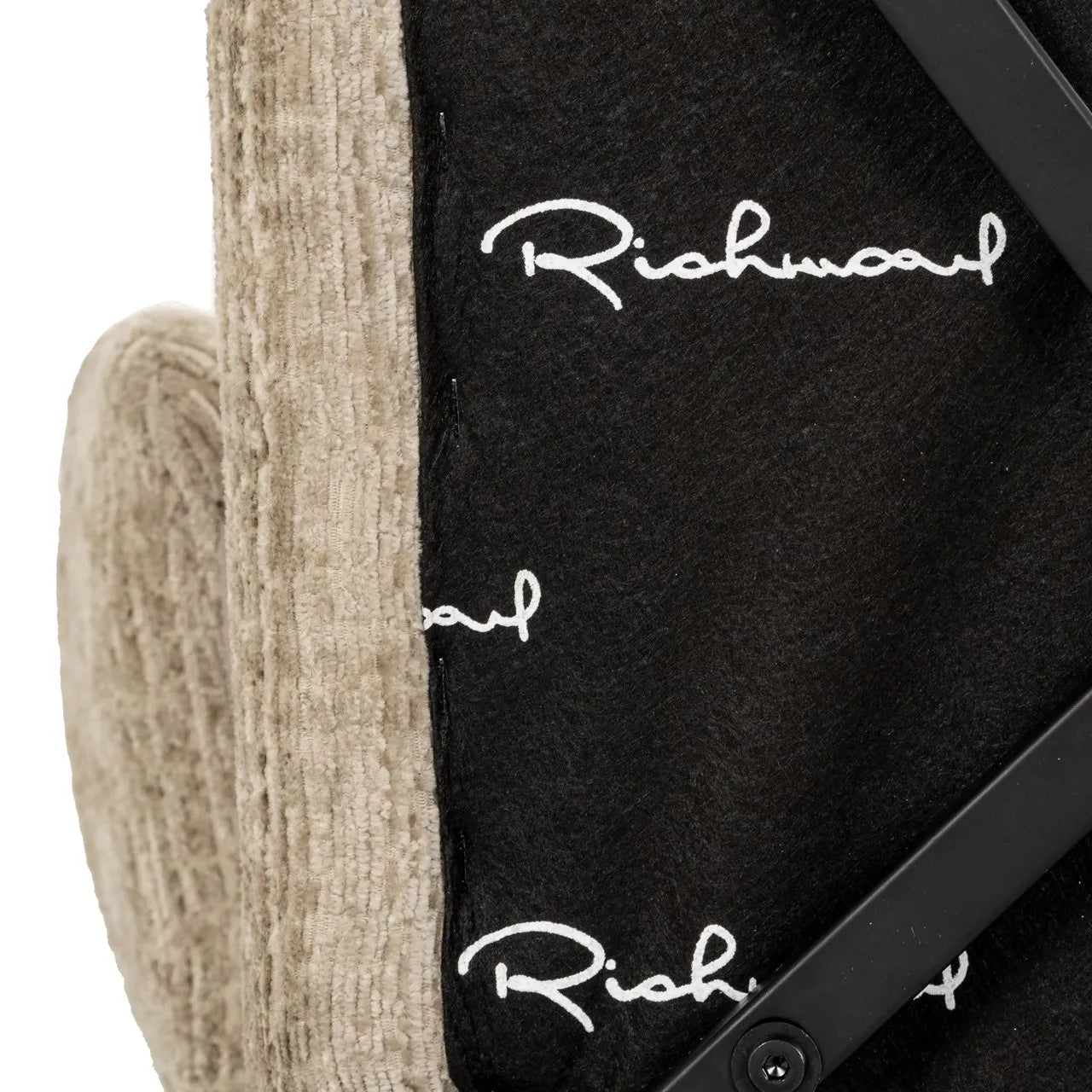 Richmond Interiors Taylor Desert Taupe Chenille Counter Stool