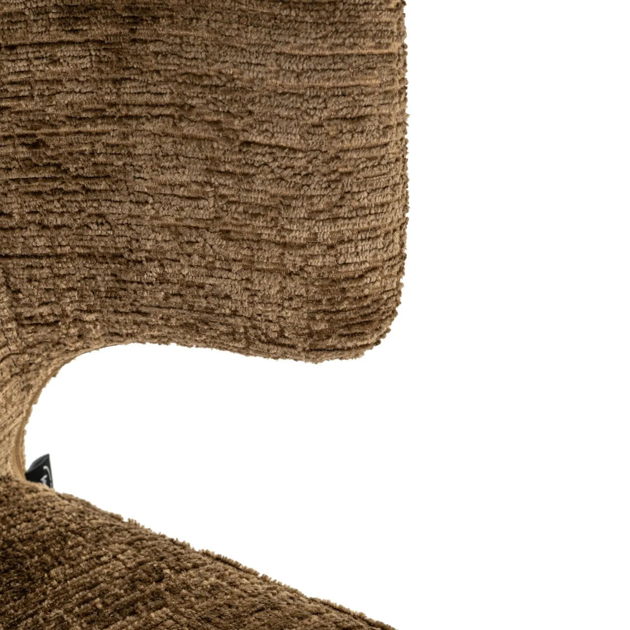 Richmond Interiors Taylor Brandy Brown Chenille Bar Stool