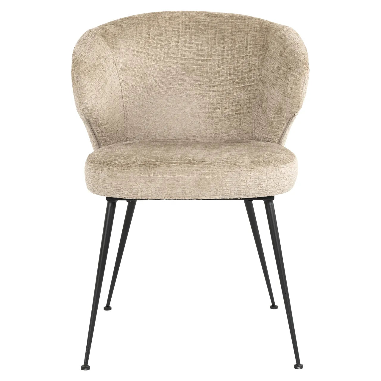 Richmond Interiors Xandra Desert Taupe Chenille Dining Chair