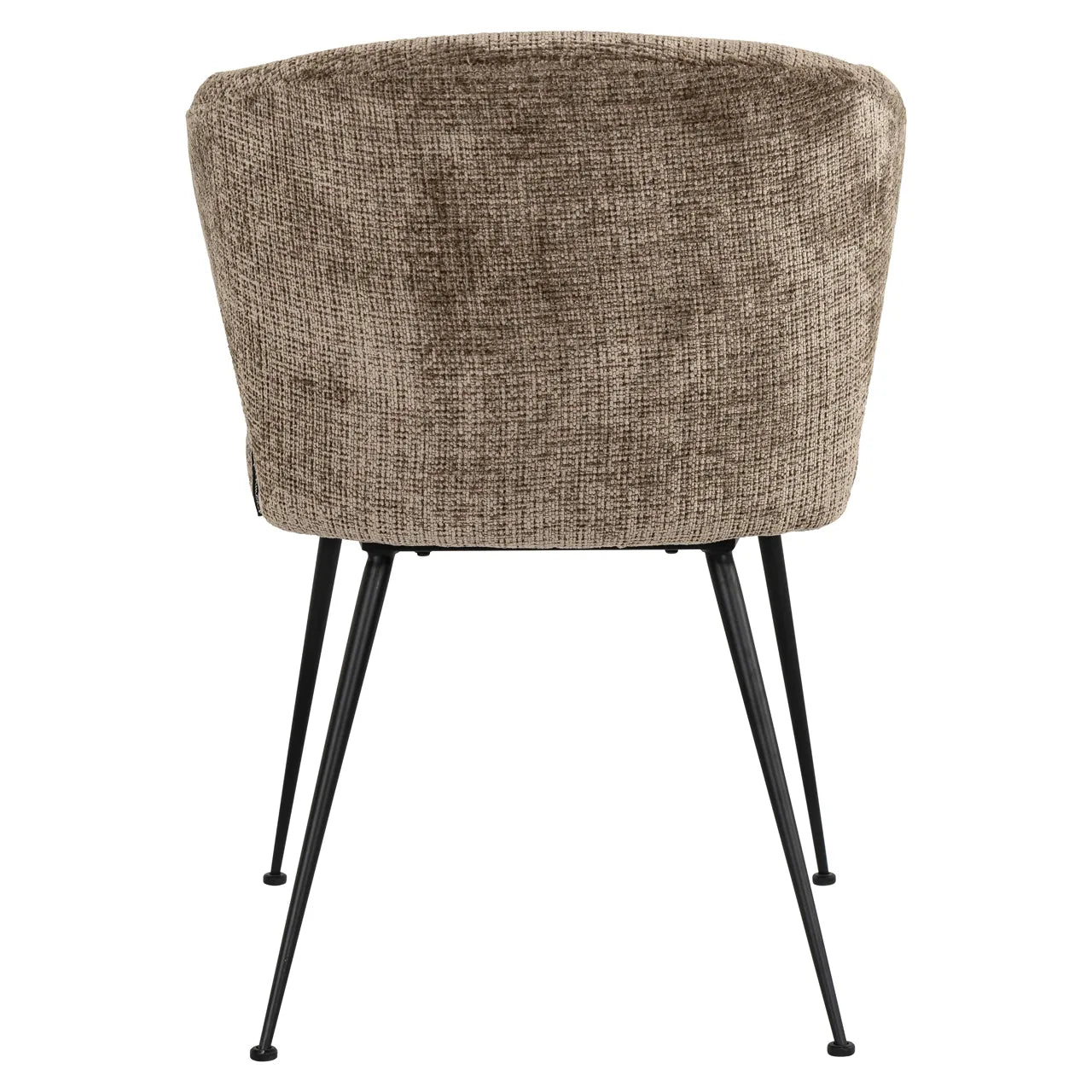 Richmond Interiors Xandra Desert Stone Chenille Dining Chair