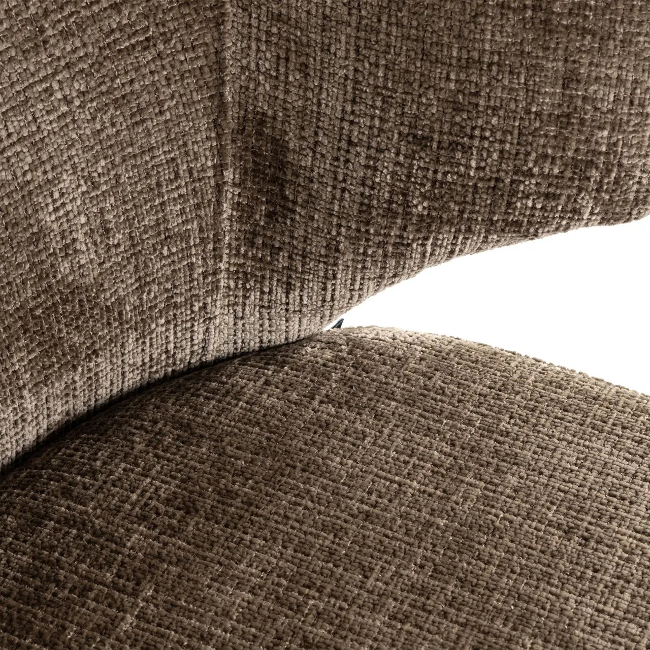 Richmond Interiors Xandra Desert Stone Chenille Dining Chair