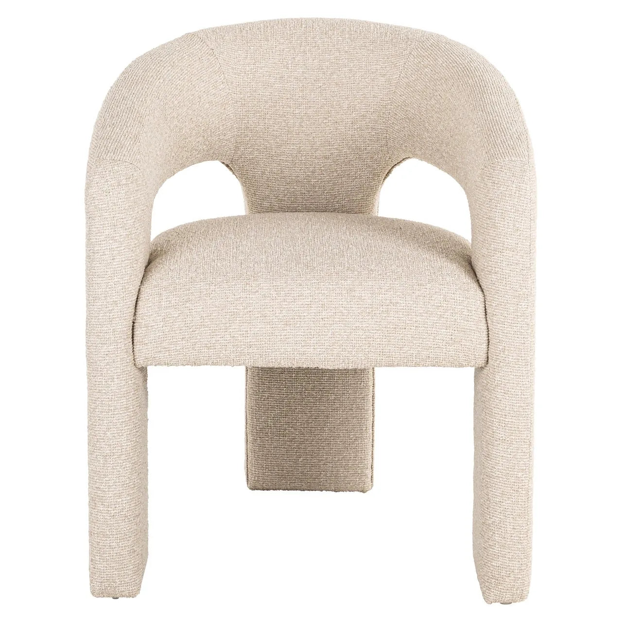 Richmond Interiors Belle Taupe Boucle Tripod Dining Chair