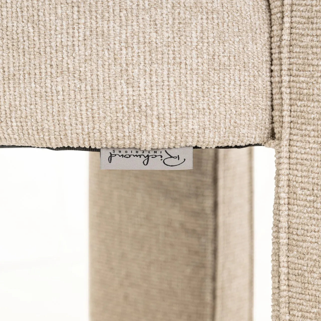 Richmond Interiors Belle Taupe Boucle Tripod Dining Chair