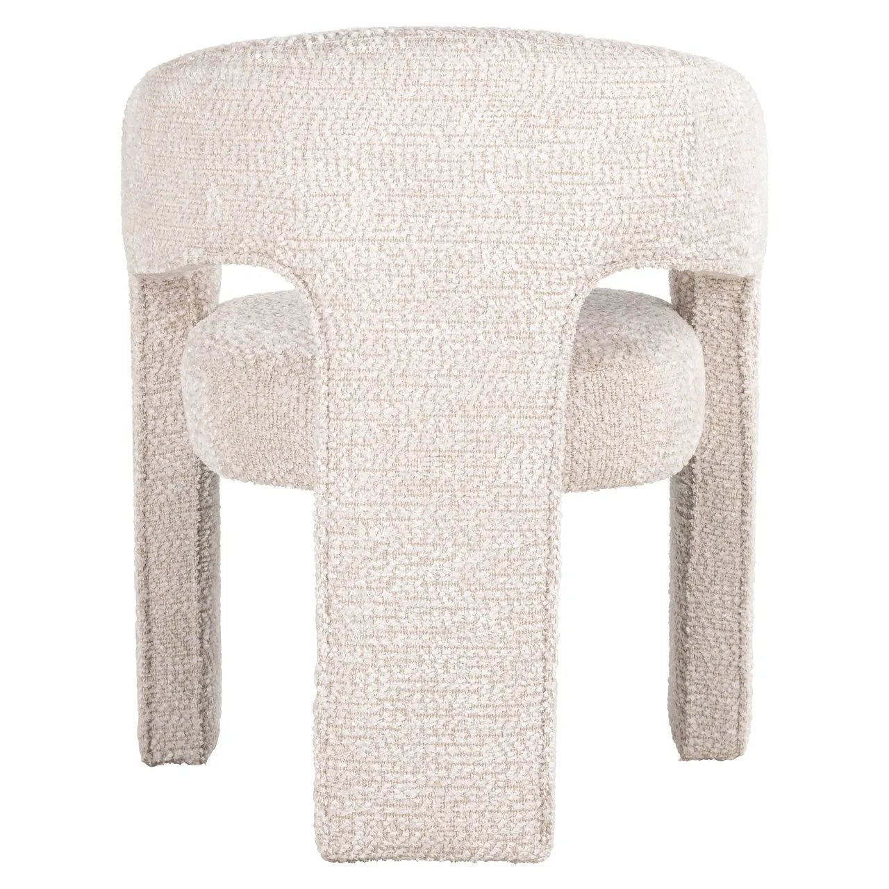 Richmond Interiors Belle Lovely Cream Boucle Tripod Chair
