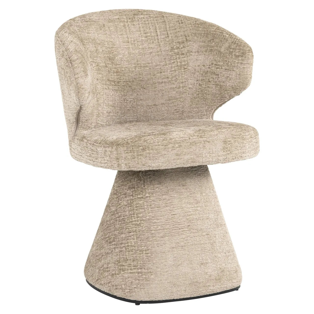 Richmond Interiors Gatsbi Desert Taupe Chenille Dining Chair