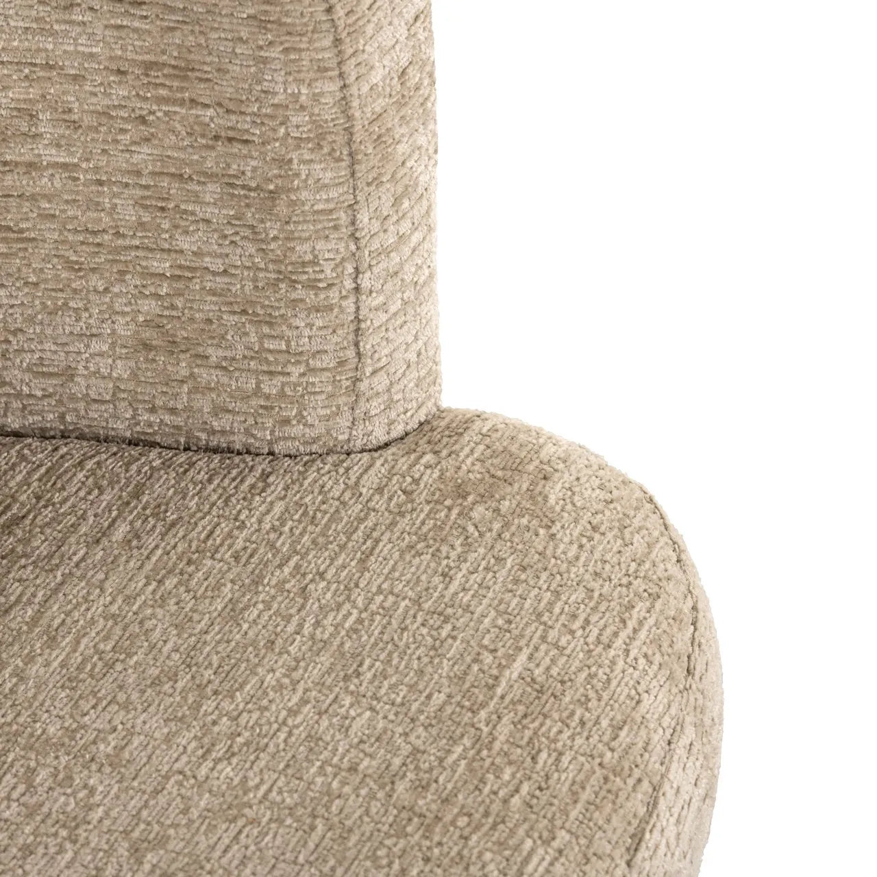 Richmond Interiors Cheyenne Desert Taupe Chenille Swivel Chair