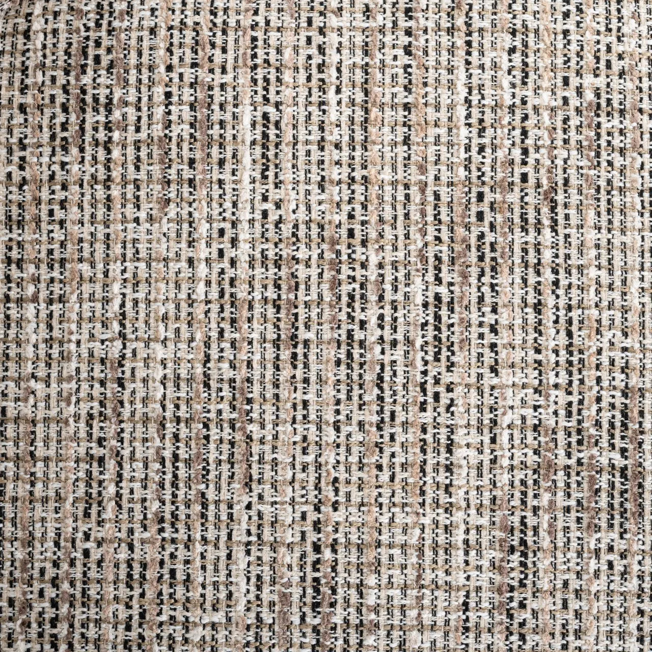 Set Of 2 Richmond Interiors Elvi Mixed Taupe Fabric Dining Chair