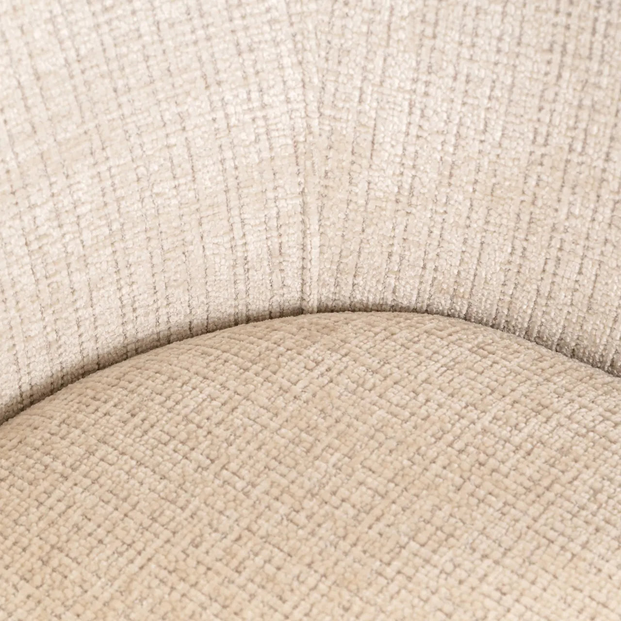 Richmond Interiors Serenity Beige Chenille Swivel Chair
