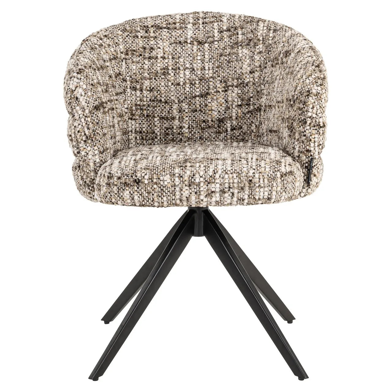 Richmond Interiors Serenity Brown Omara Swivel Chair