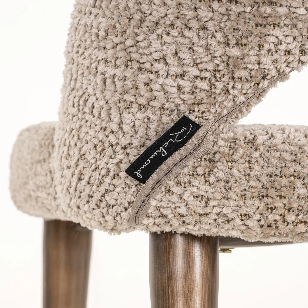 Richmond Interiors Delphine Taupe Boucle Dining Chair | Set Of 2