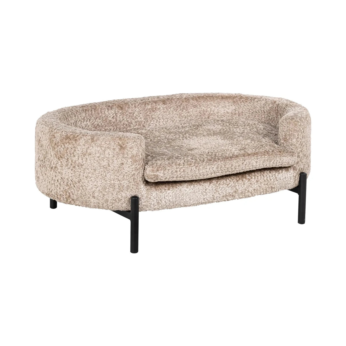 Richmond Interiors Dolly Natural Boucle Pet Bed