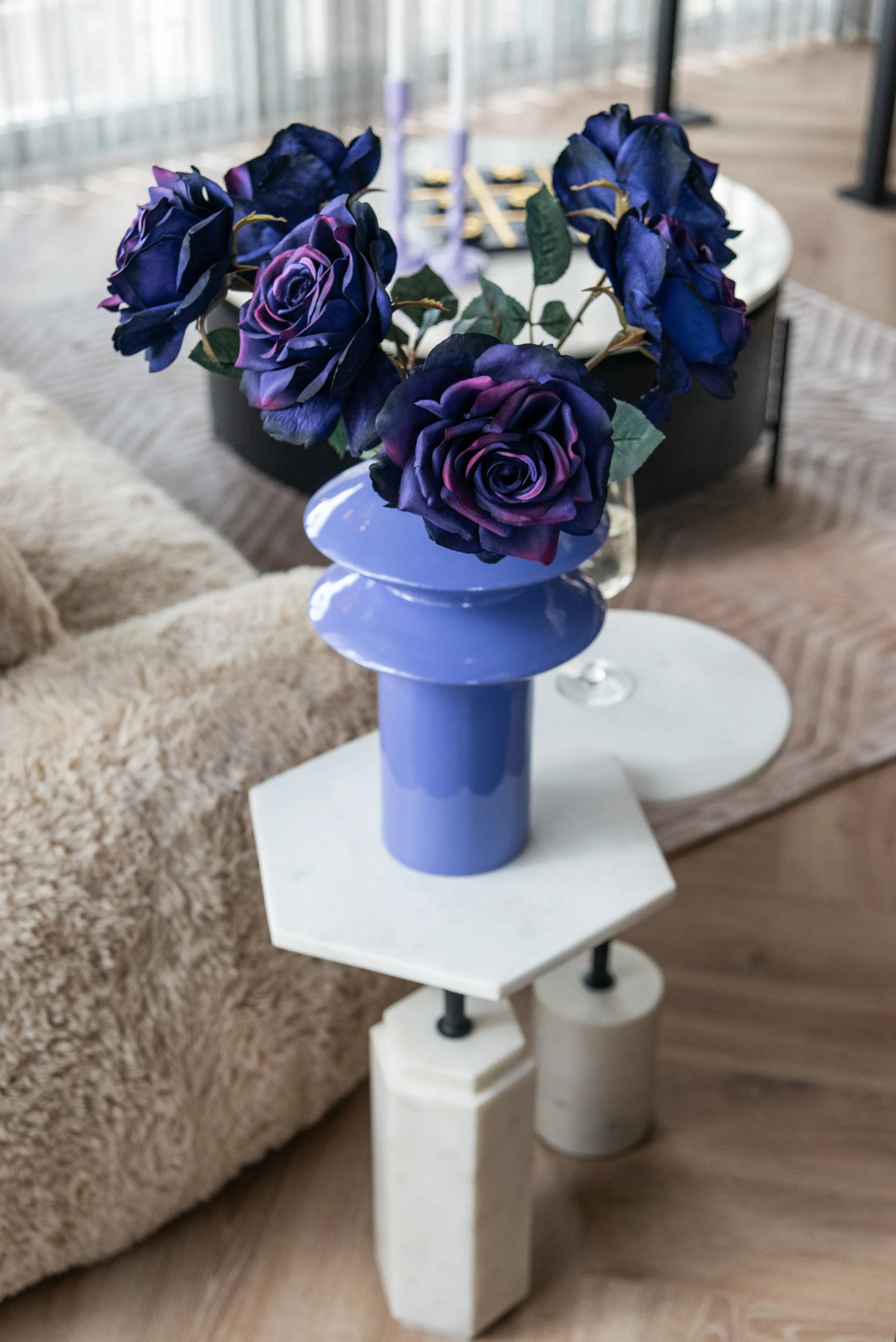 Richmond Interiors Cedar Blue Vase Large