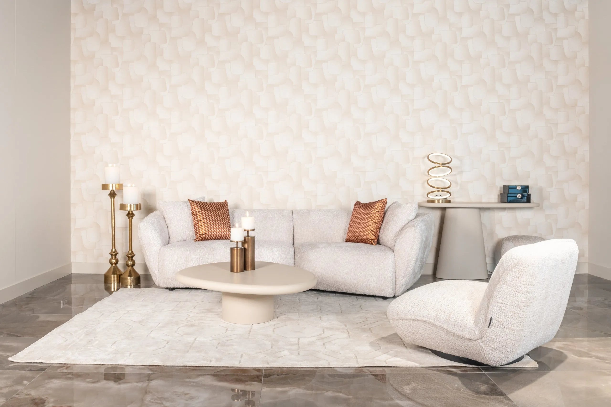 Richmond Interiors Clayton Beige Console Table