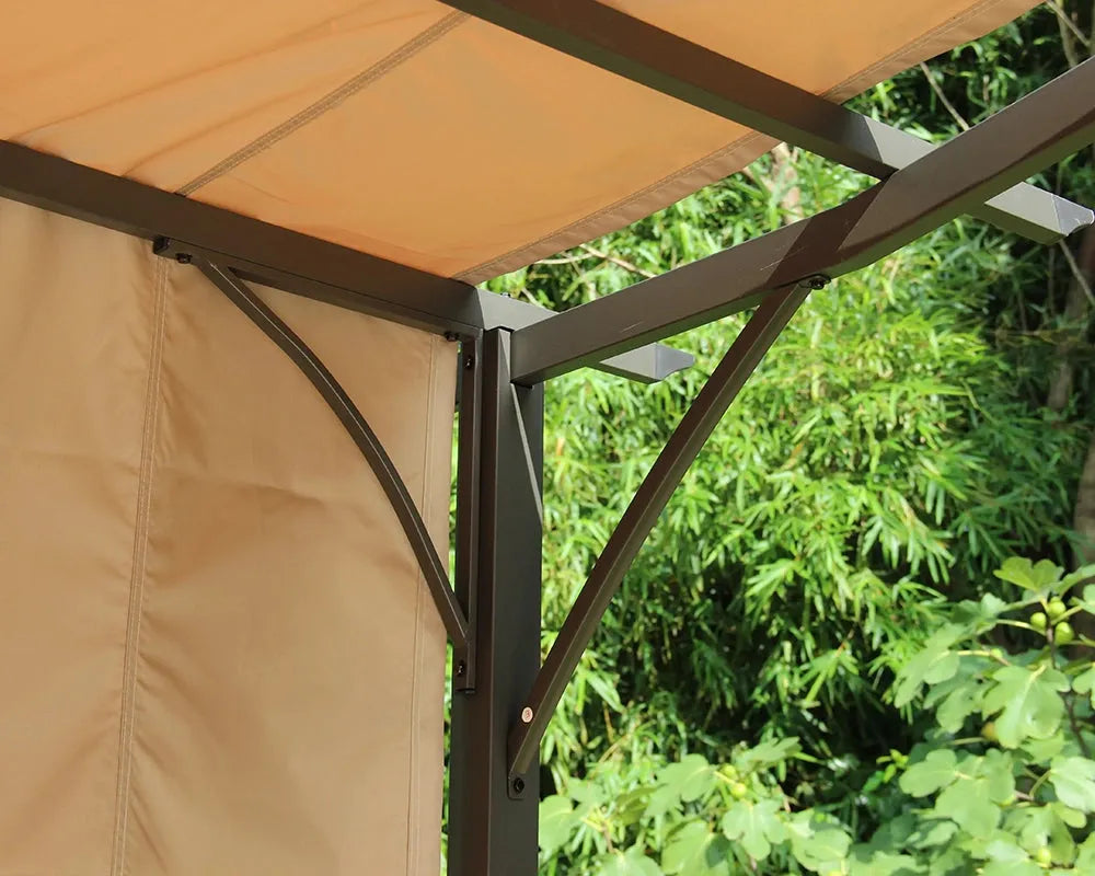 Prado Pergola Gazebo - Mocha