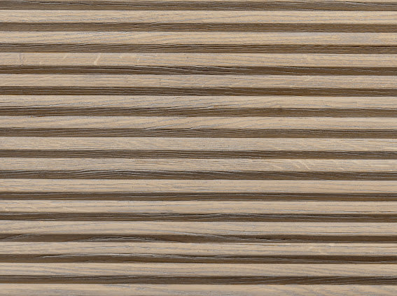 DI Designs Wickham Natural Oak Wood Ribbed Sideboard