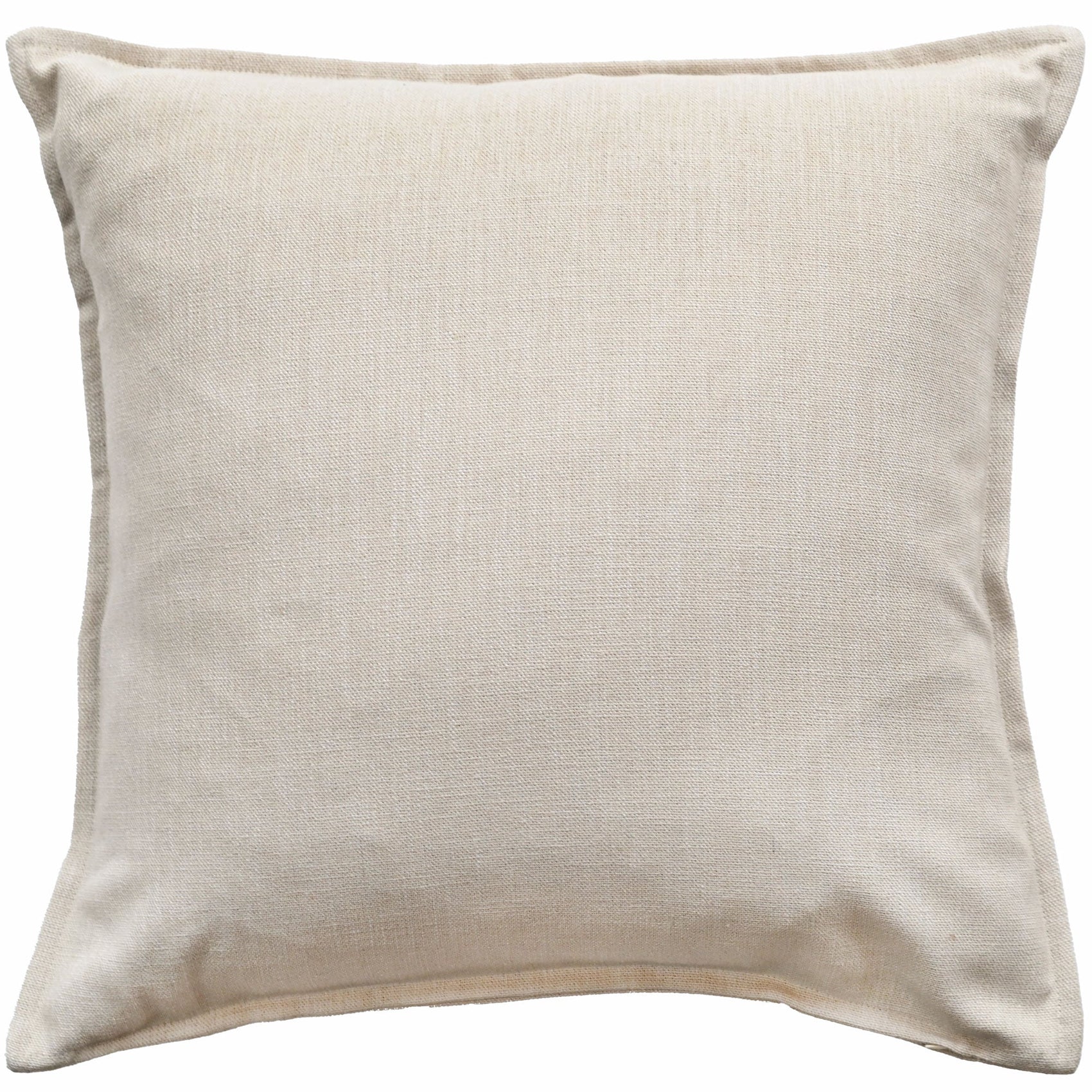 Malini Tia Ivory White Square Cushion 45x45