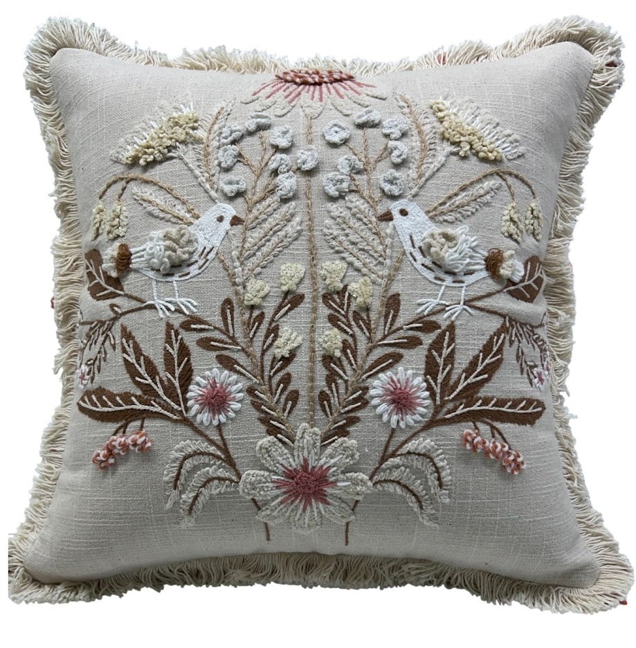Malini Bloombird Square Cushion 45x45