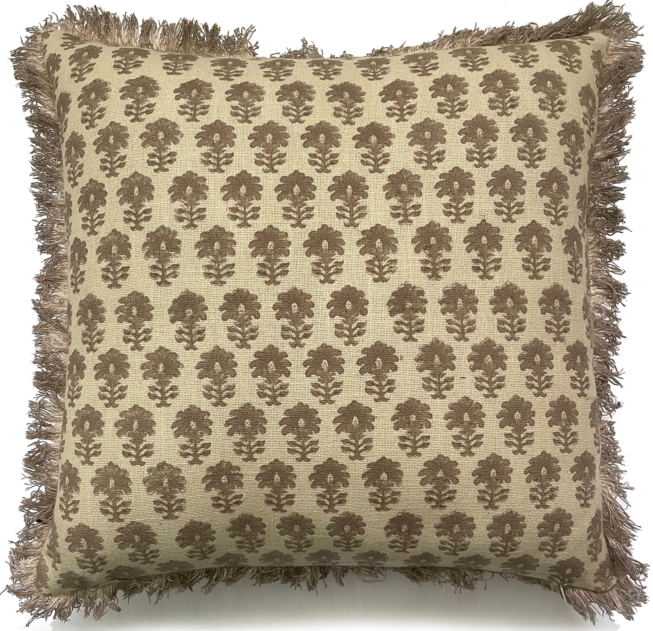 DAKAR NATURAL PRINTED CUSHION COVER 45X45