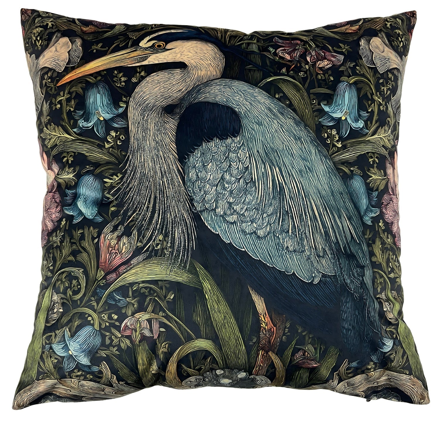BLUE CRANE PRINT 45X45