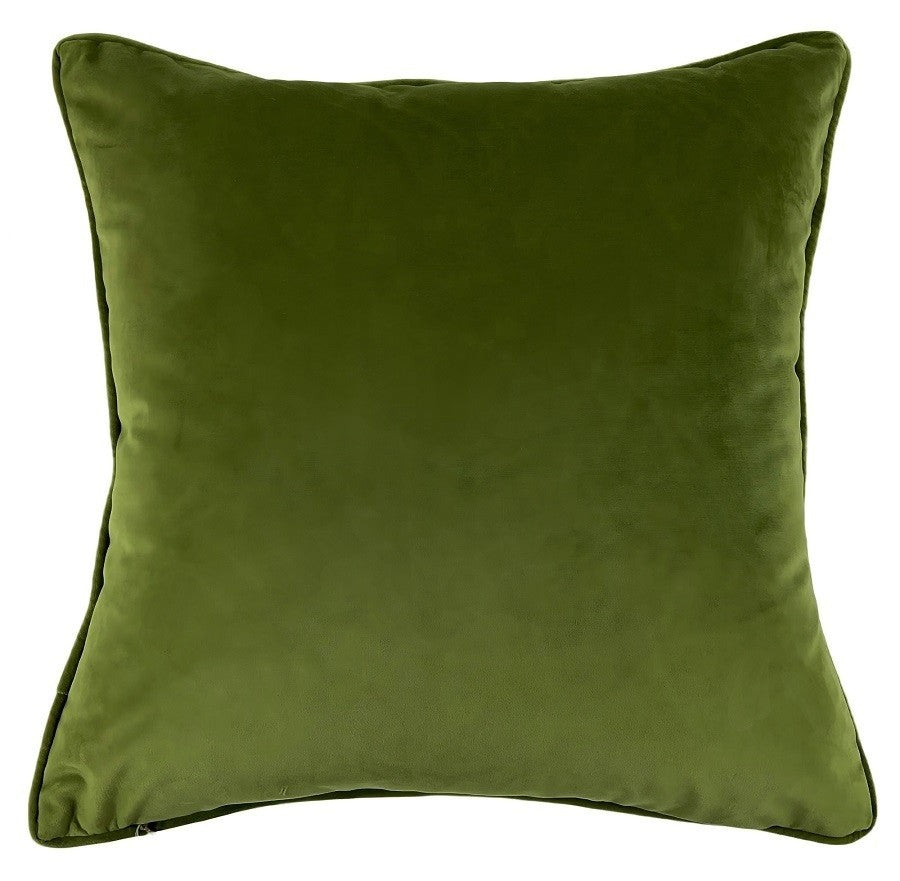 RETRO PRINT OLIVE 45 X 45