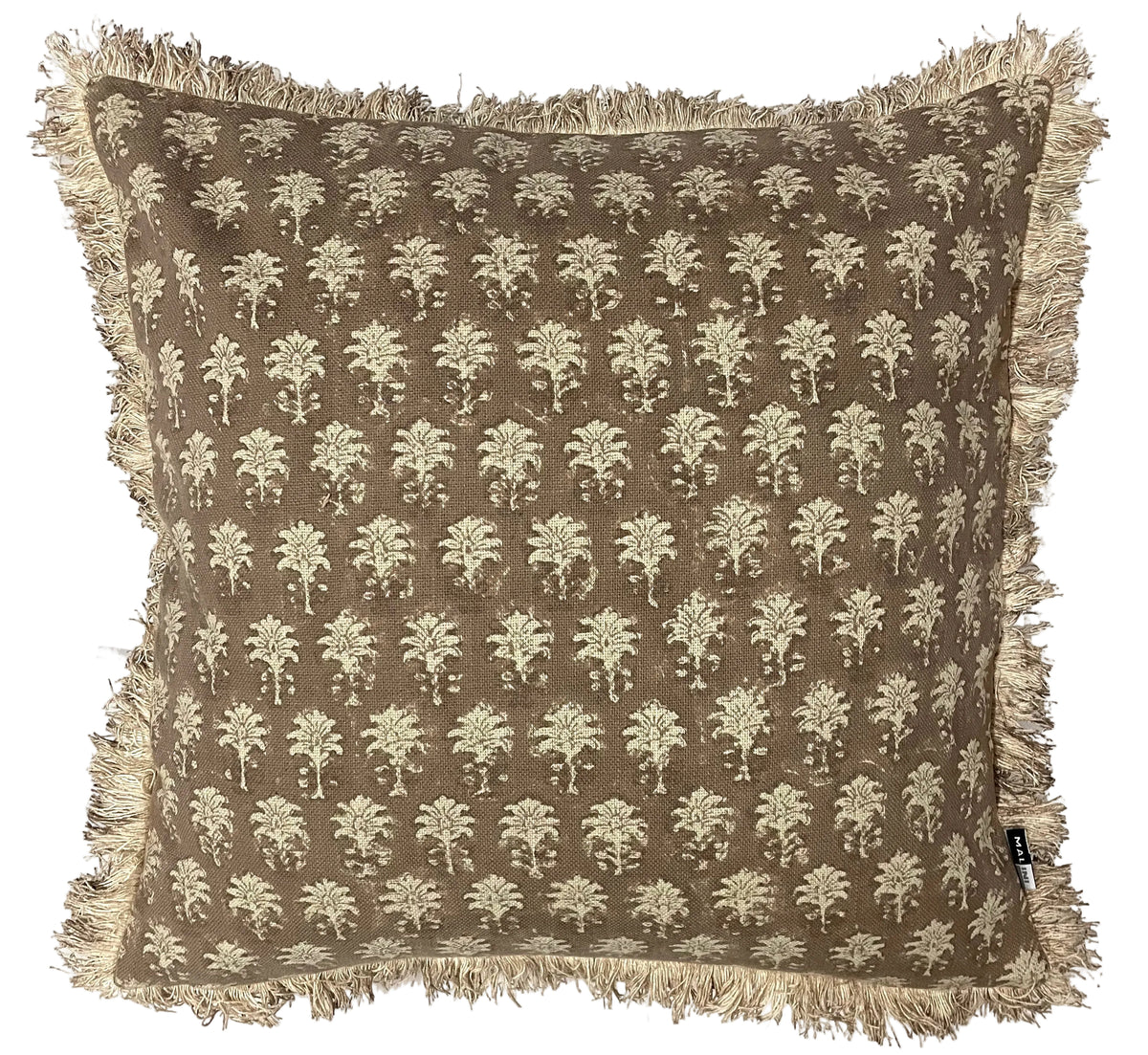 Malini Sarika Natural Square Cushion 45x45