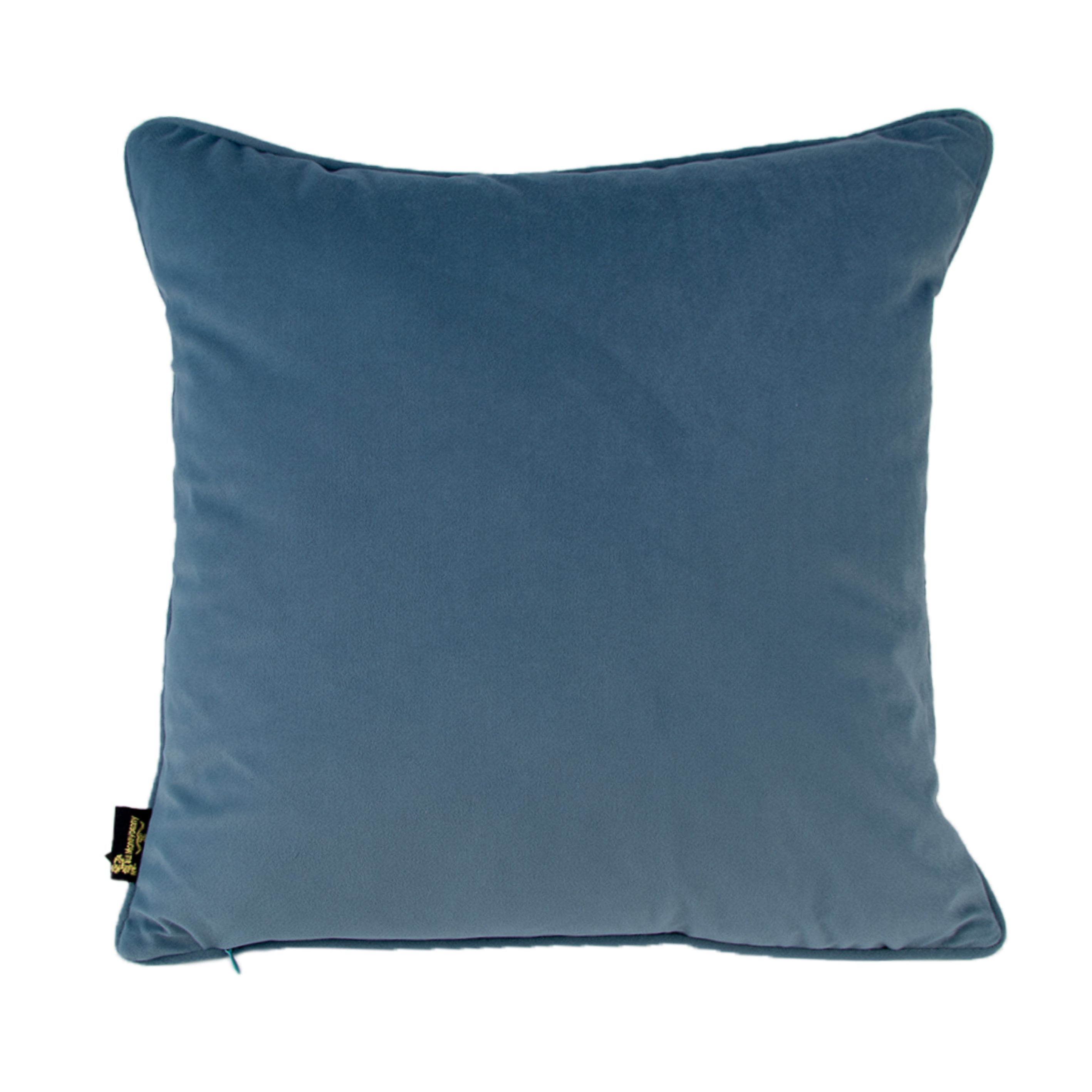 Malini Too Good Molten Lava Blue Square Cushion