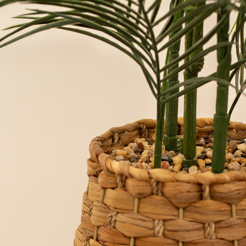 palm plant in basket 100cm Artificial Palm Tree in Basket