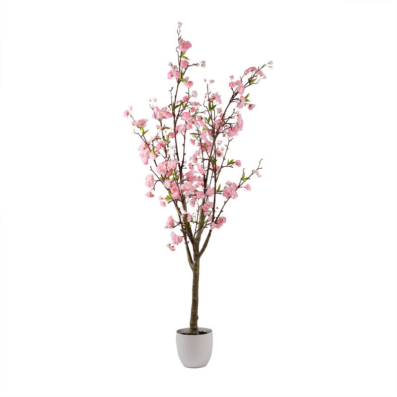 160cm Artificial Pink Cherry Blossom Tree
