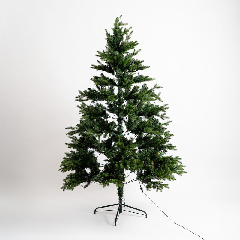 6ft Artificial Pre-Lit Christmas Tree