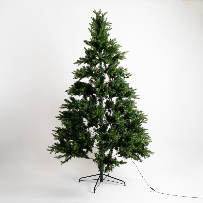 7ft Artificial Pre-Lit Christmas Tree