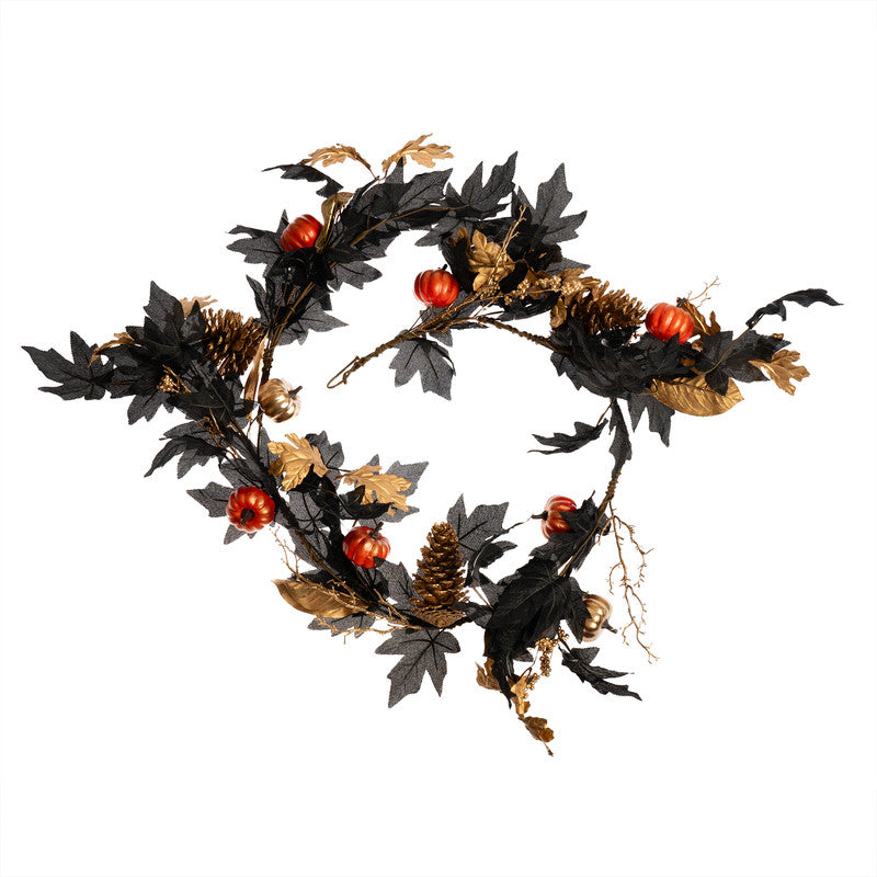 150cm Premium Garland Black / Gold