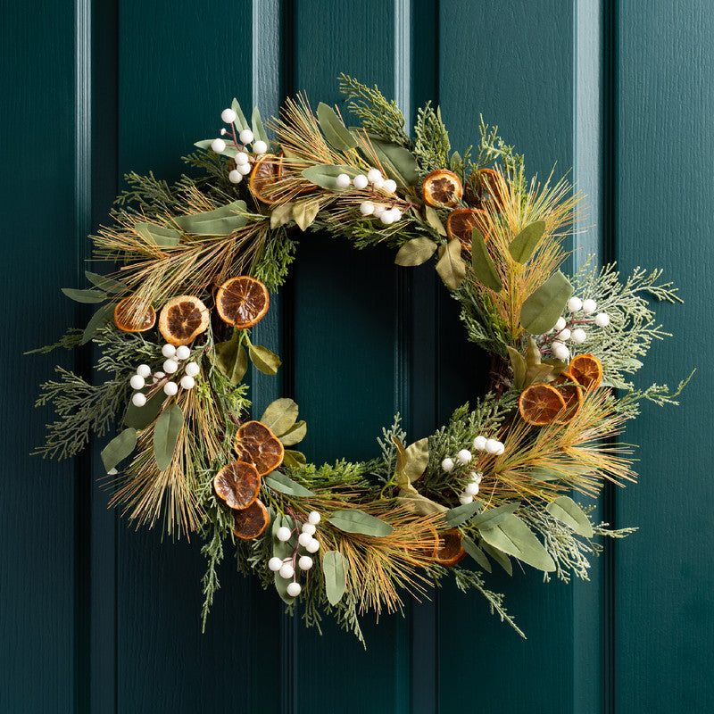 Wreath with Orange Slices 50cm