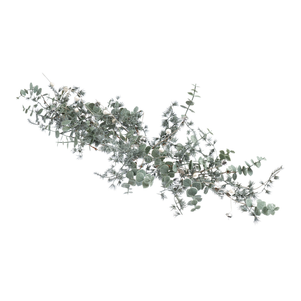 78cm Trailing Pine & Bell Centrepiece Swag