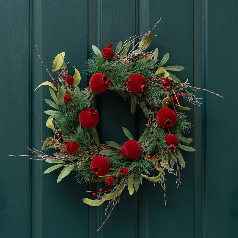 Pomegranate Wreath 45cm