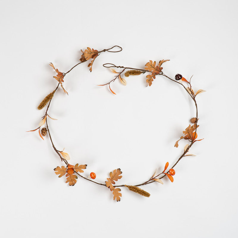 150cm Acorn Autumn Garland PK 3