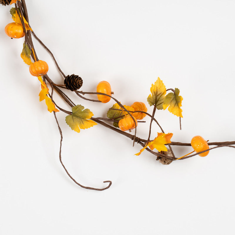 150cm Pumpkin Autumn Garland PK 3
