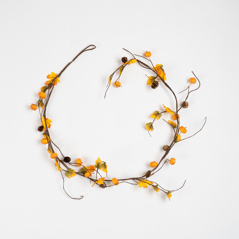 150cm Pumpkin Autumn Garland PK 3