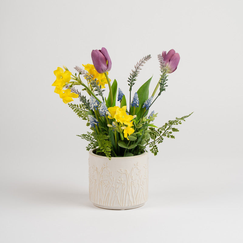 39cm Large Mixed Spring Planter