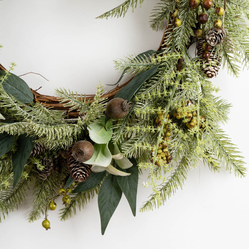 60cm Woodland Greens Wreath