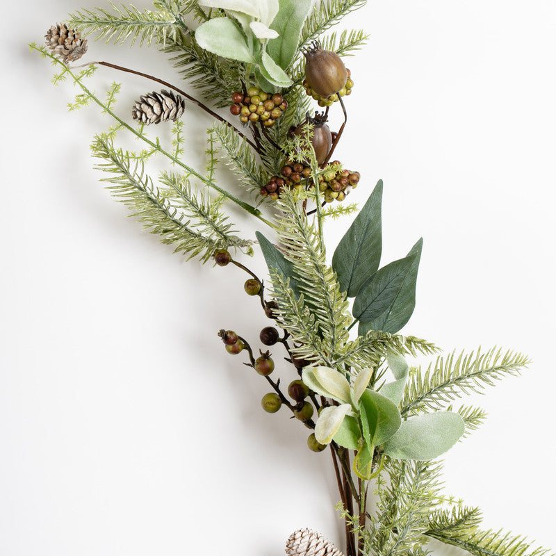 180cm Woodland Greens Garland