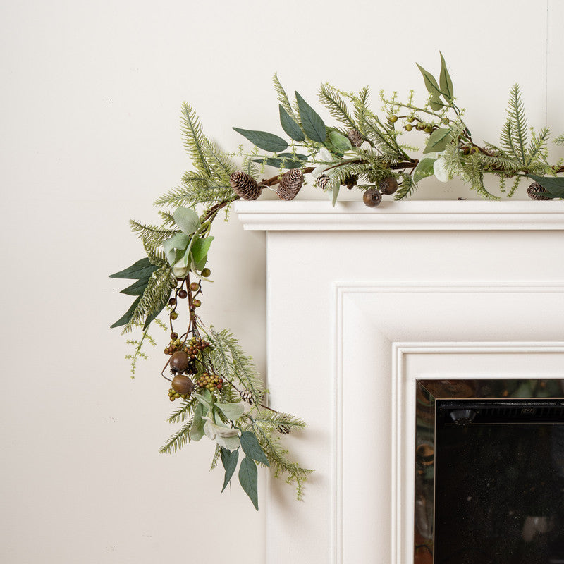 180cm Woodland Greens Garland