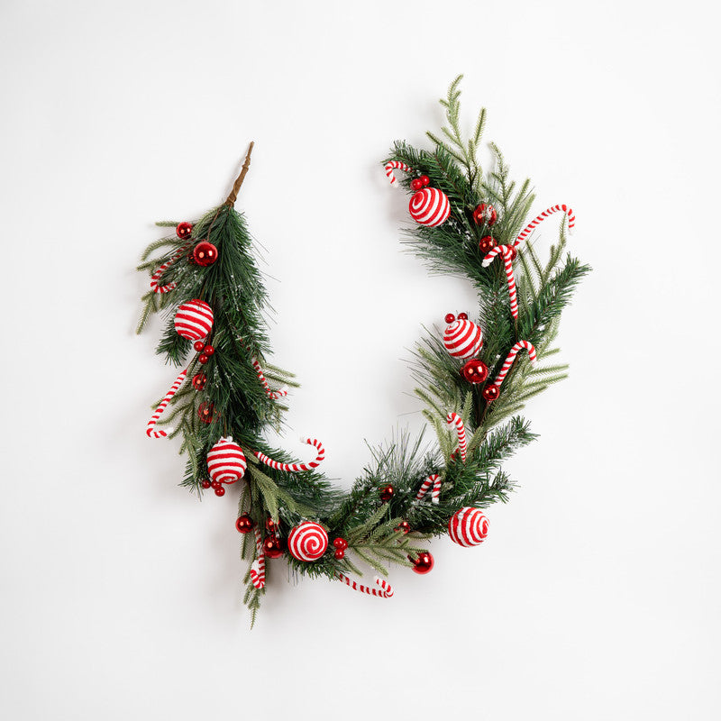 150cm Candy Cane Garland