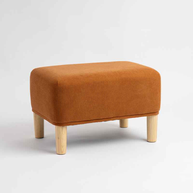 Caramel Cord Foot Stool