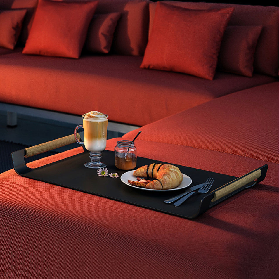 Selene Aluminium Tray - Grey