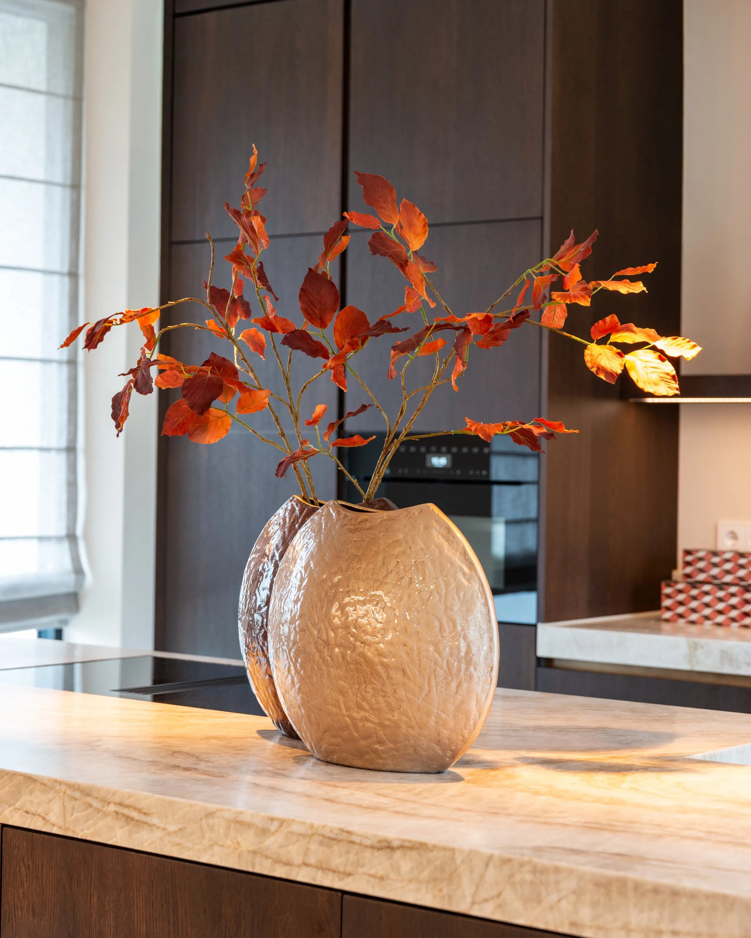 Richmond Interiors Jony Dark Brown Vase